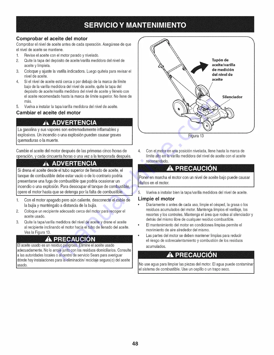 Craftsman 247.38518 Скачать руководство пользователя страница 48