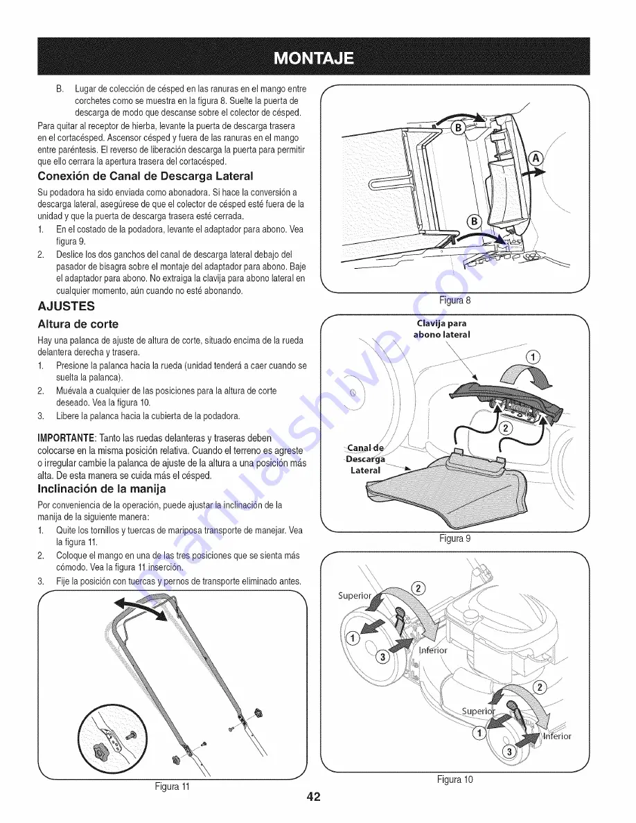 Craftsman 247.38911 Operator'S Manual Download Page 42