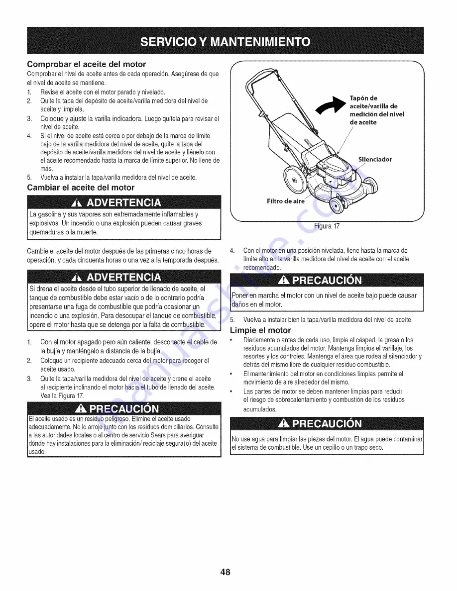 Craftsman 247.38911 Operator'S Manual Download Page 48