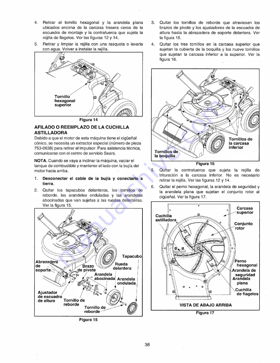 Craftsman 247.77010 Operator'S Manual Download Page 36