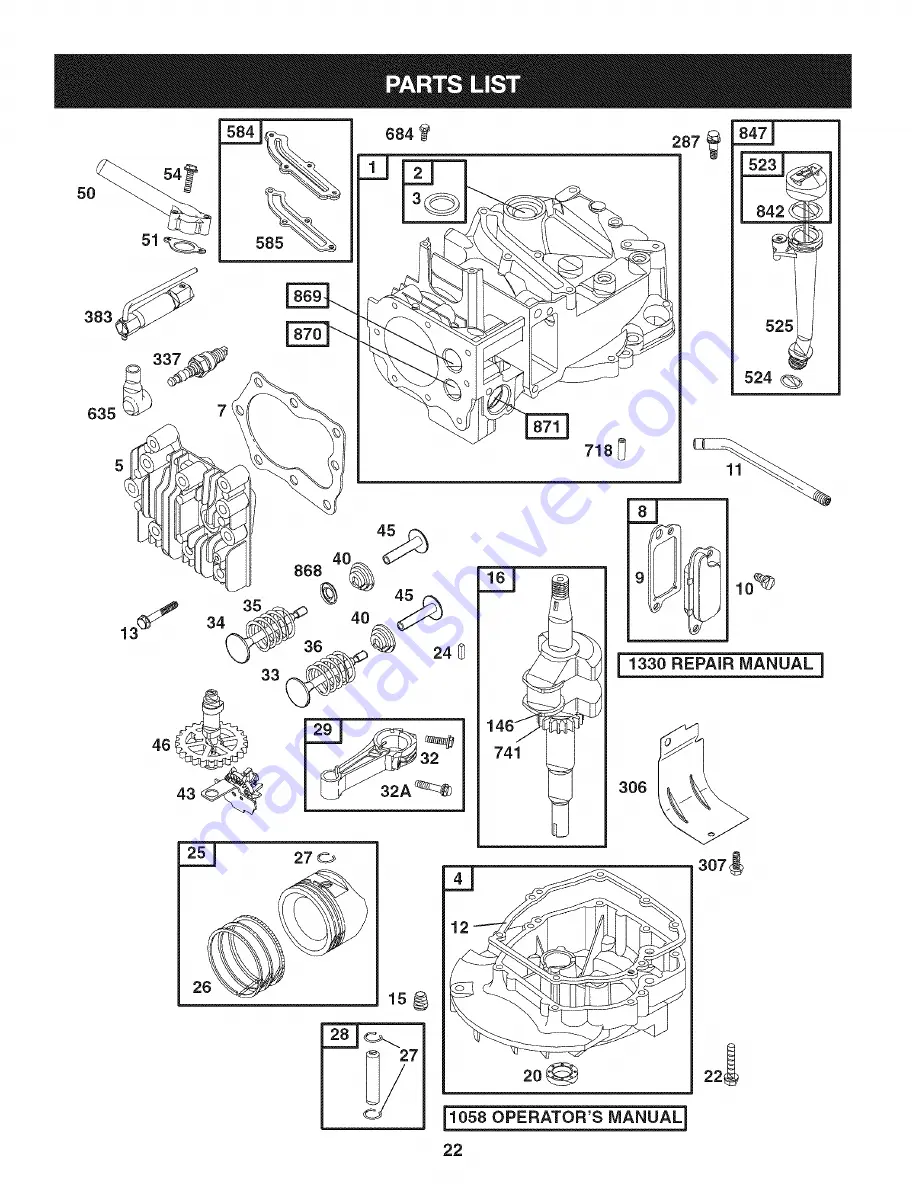 Craftsman 247.77614 Скачать руководство пользователя страница 22