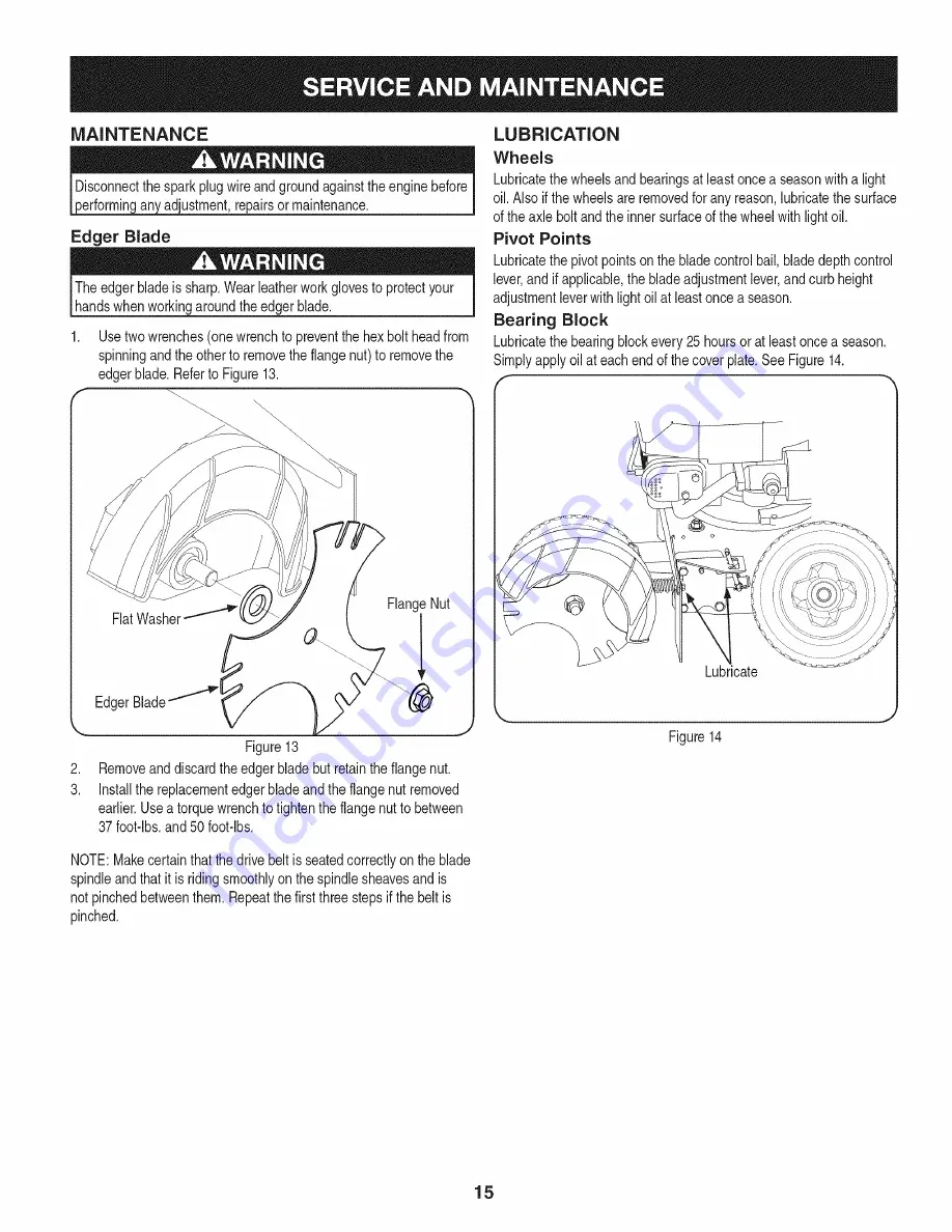 Craftsman 247.796510 Скачать руководство пользователя страница 15