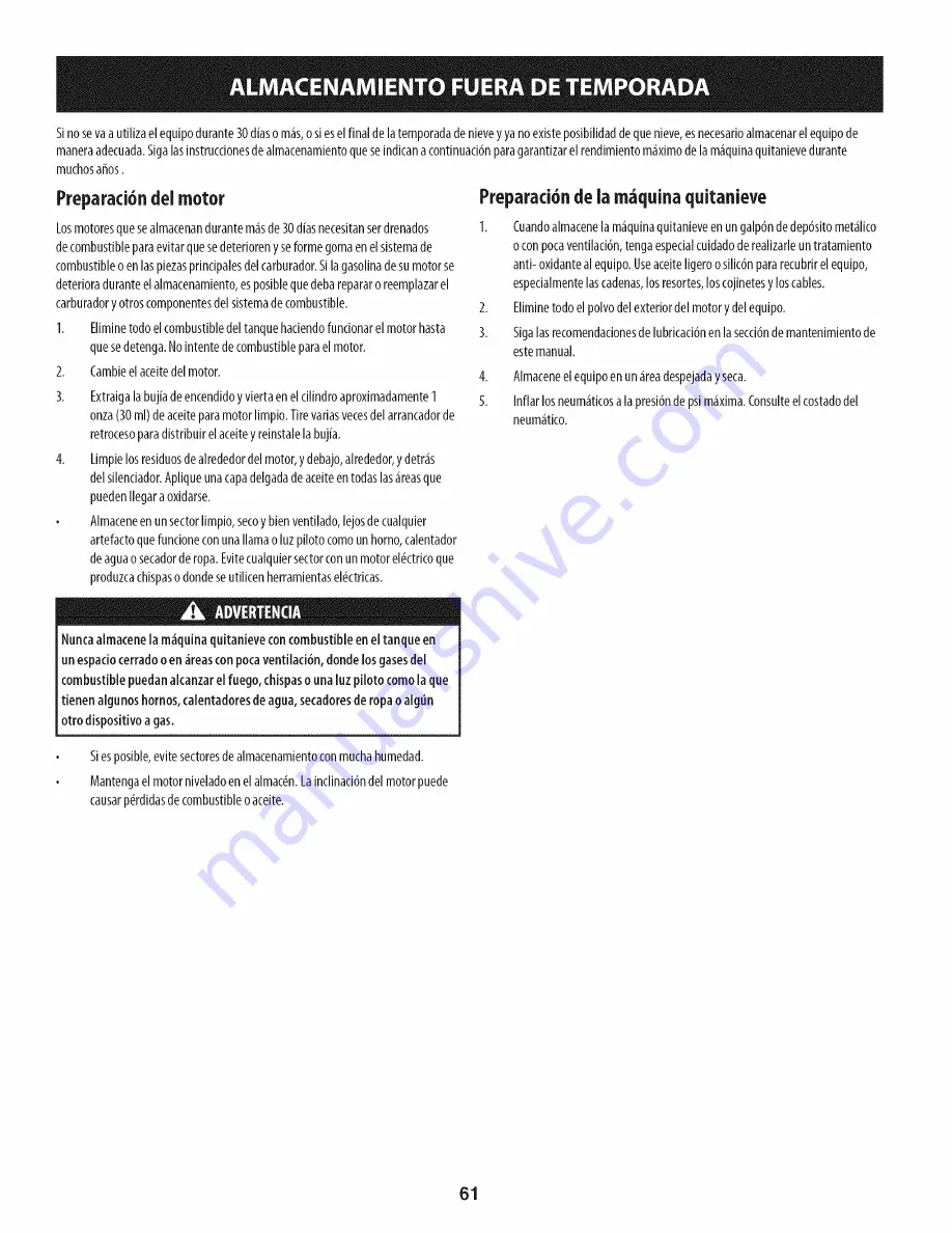 Craftsman 247.881701 Operator'S Manual Download Page 61