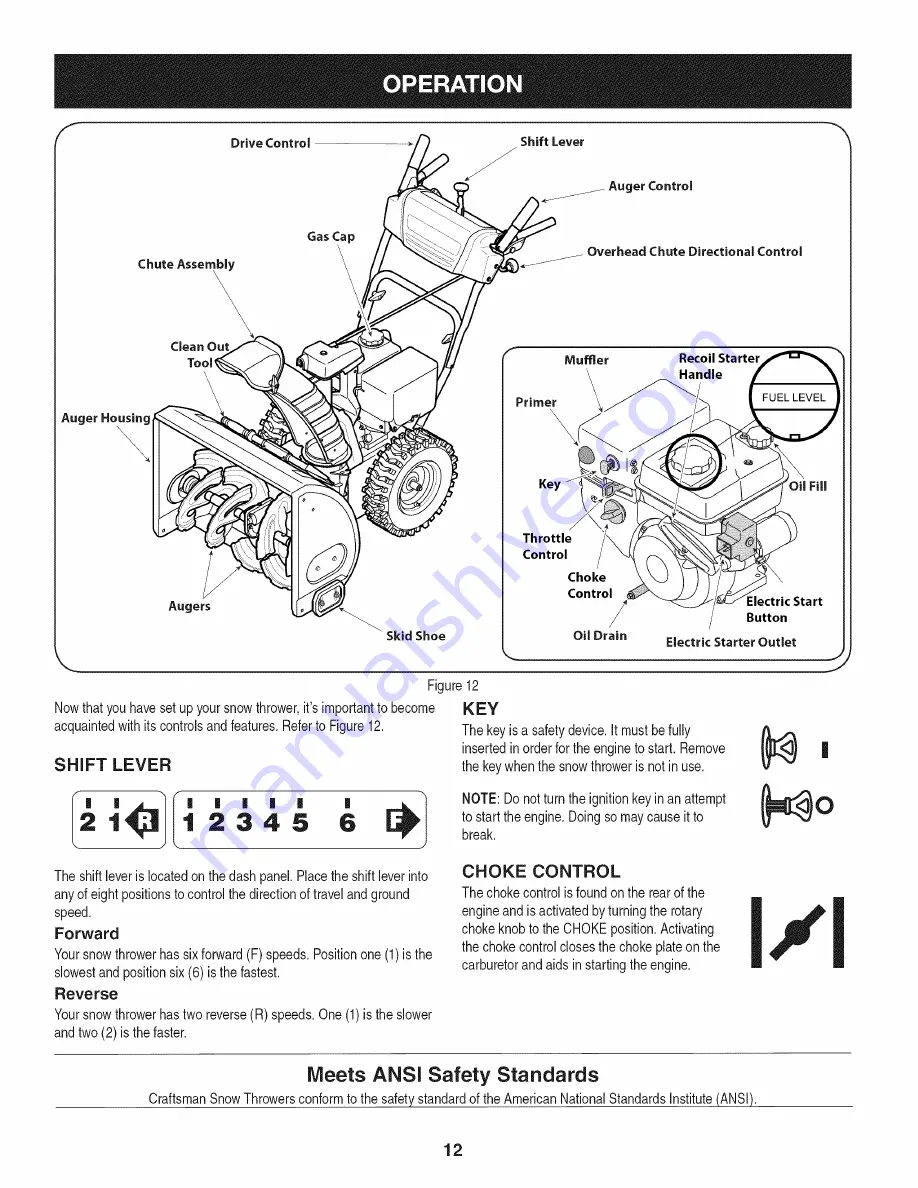 Craftsman 247.881730 Operator'S Manual Download Page 12