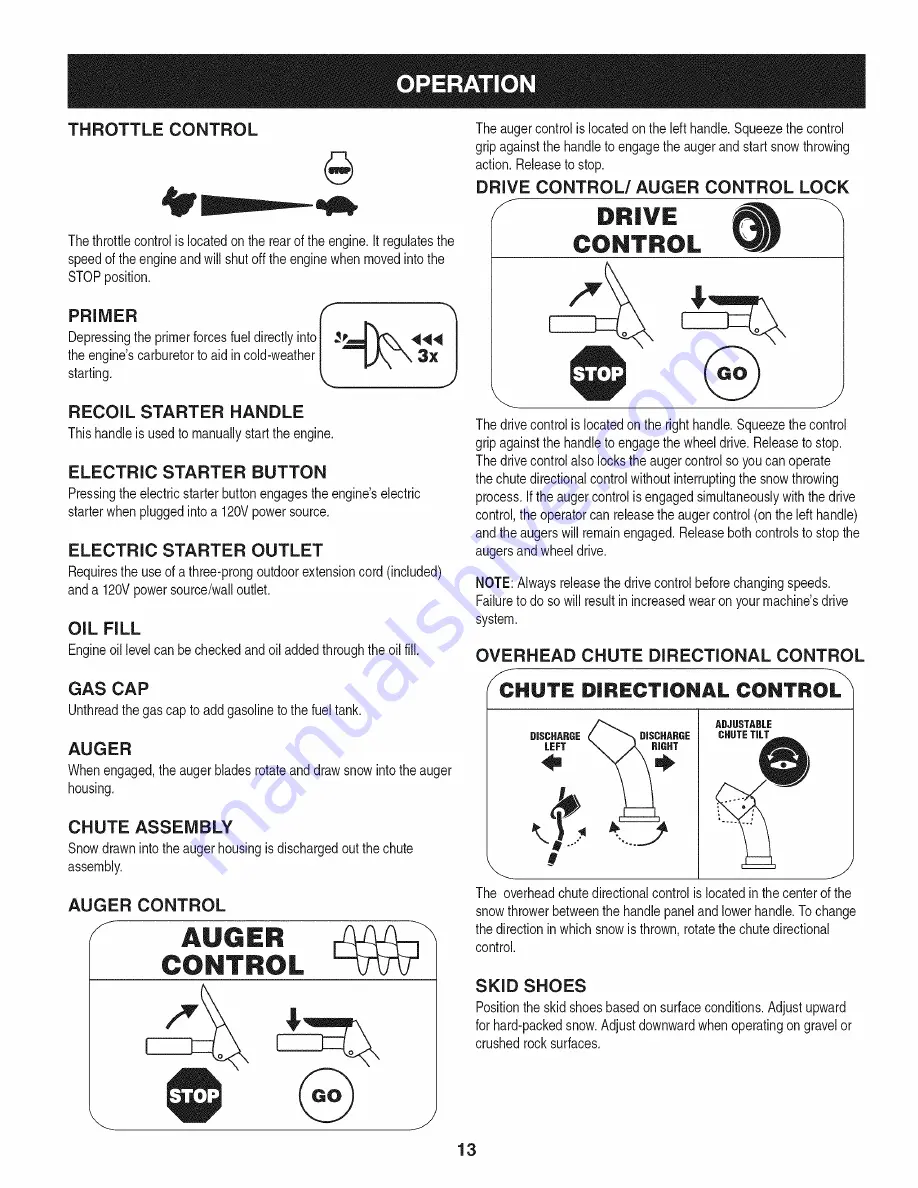 Craftsman 247.881730 Operator'S Manual Download Page 13