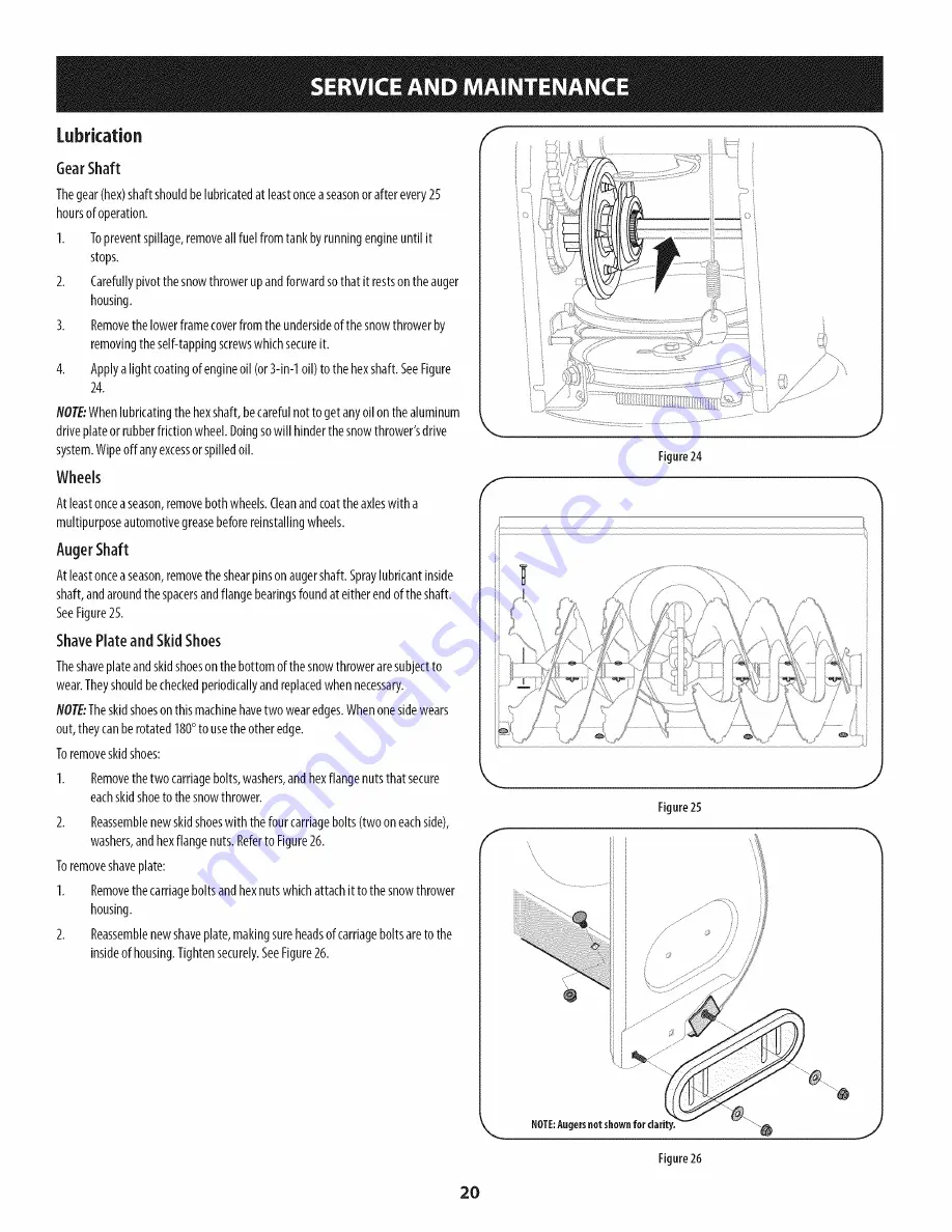 Craftsman 247.883961 Operator'S Manual Download Page 20