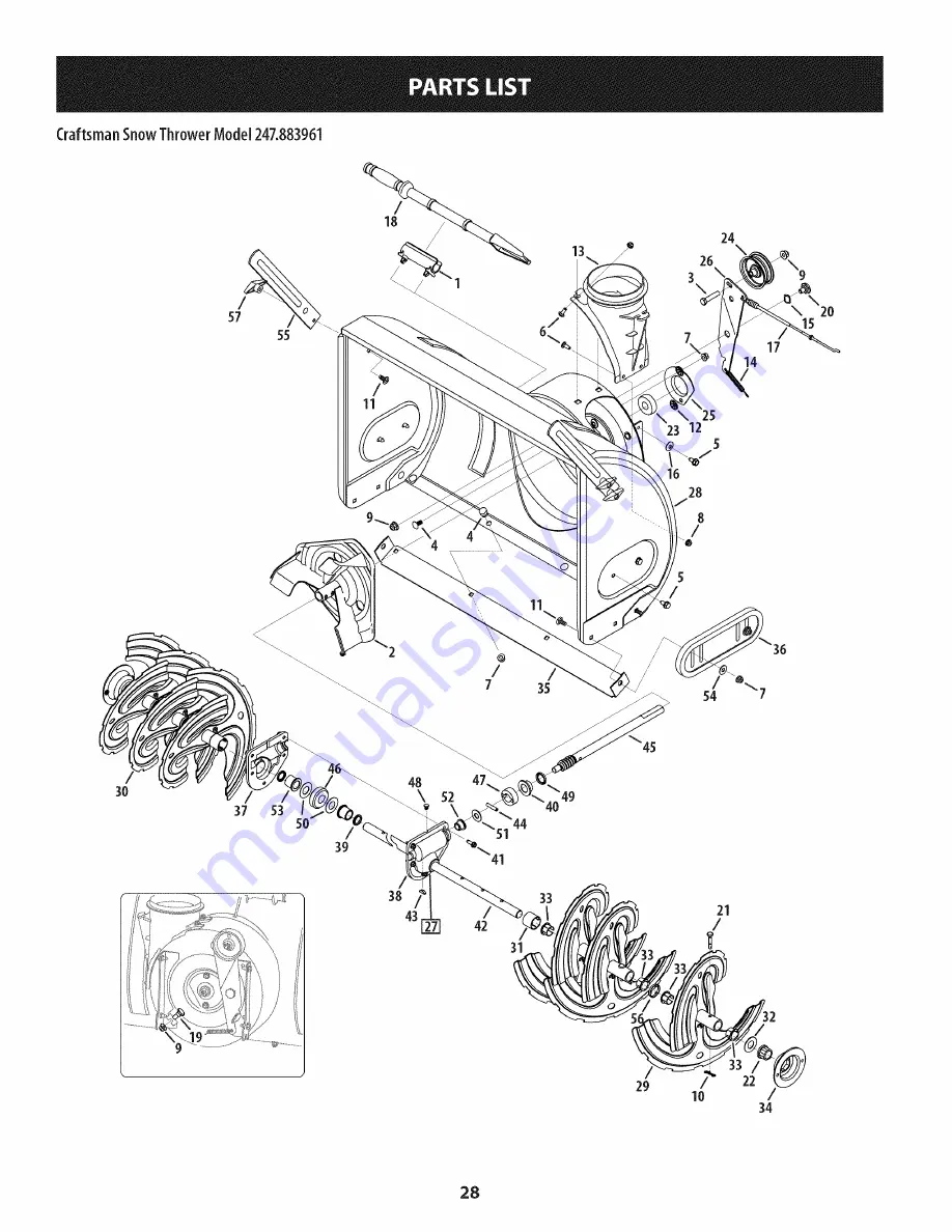 Craftsman 247.883961 Operator'S Manual Download Page 28