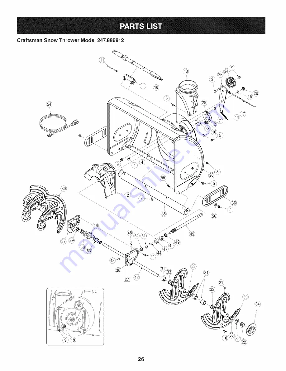 Craftsman 247.886912 Operator'S Manual Download Page 26