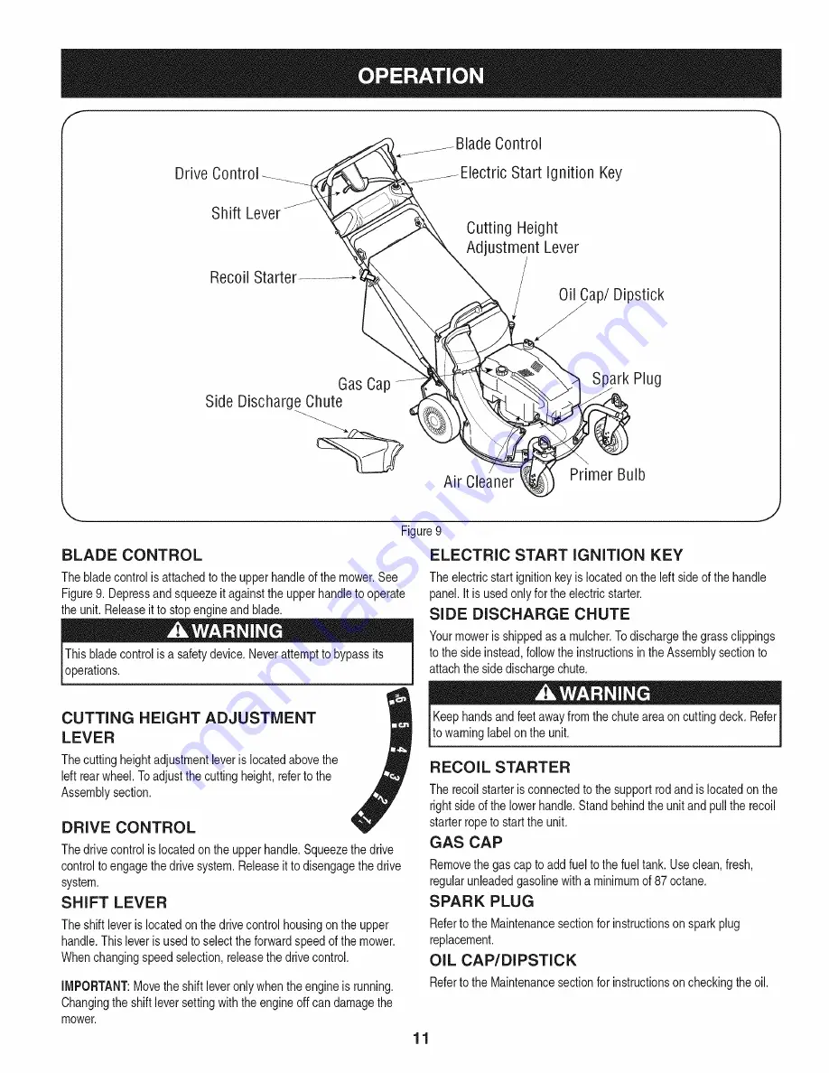 Craftsman 247.887210 Скачать руководство пользователя страница 11