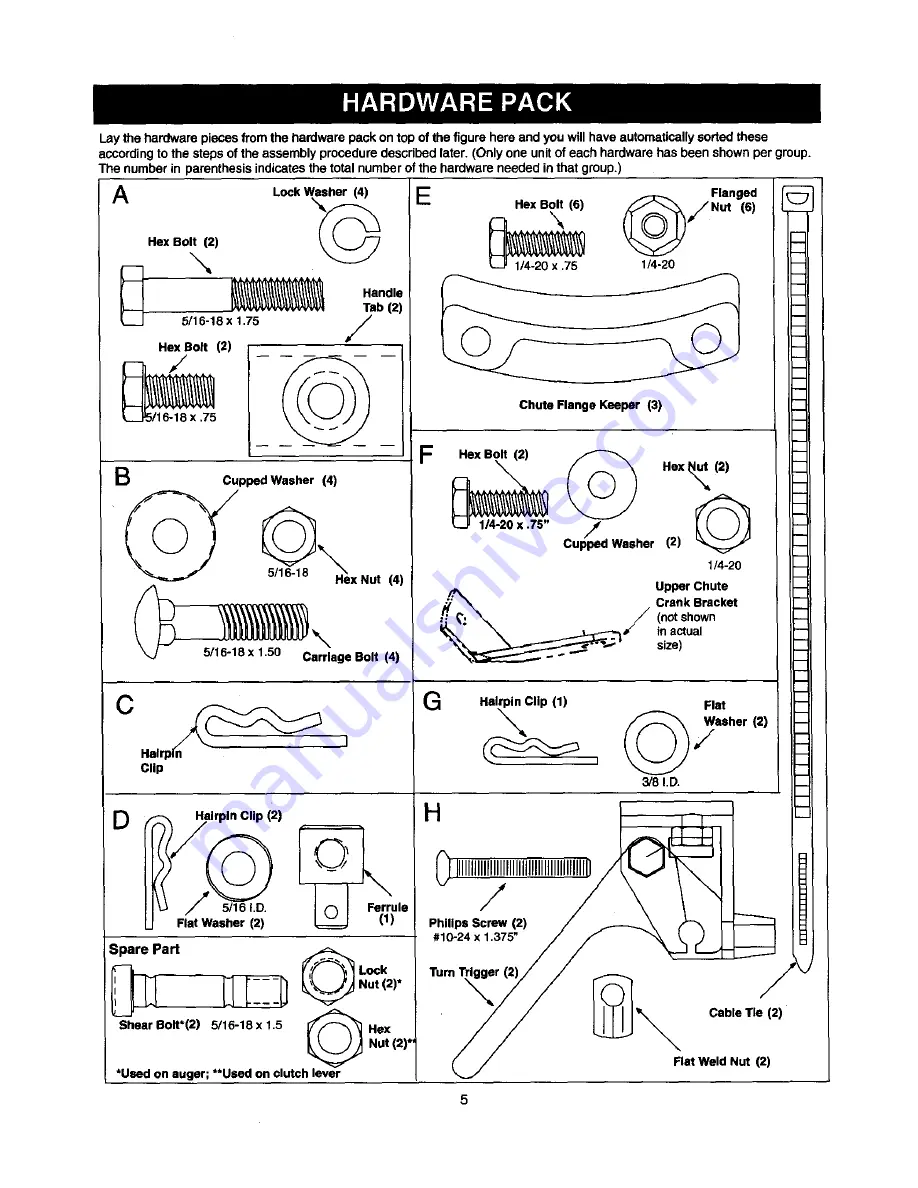 Craftsman 247.888550 Скачать руководство пользователя страница 5