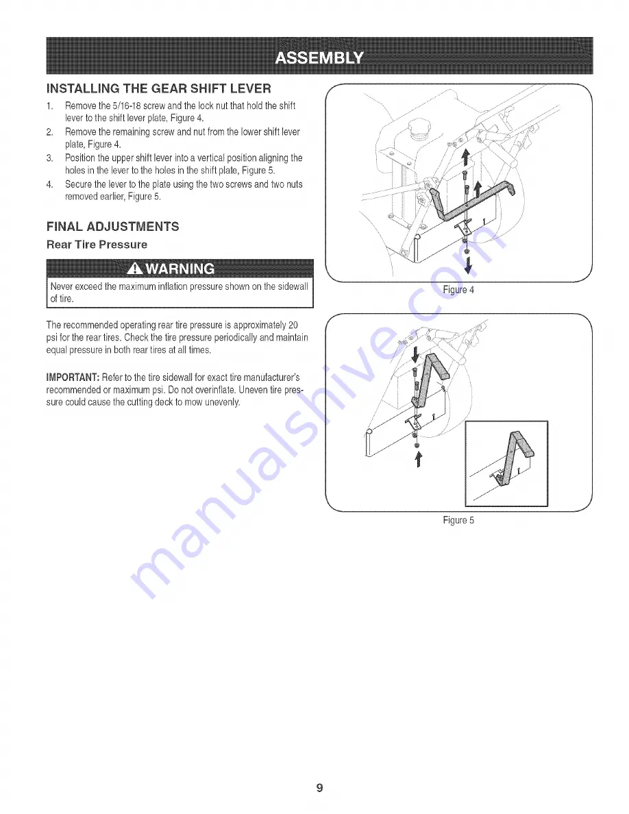 Craftsman 247.889330 Operator'S Manual Download Page 9