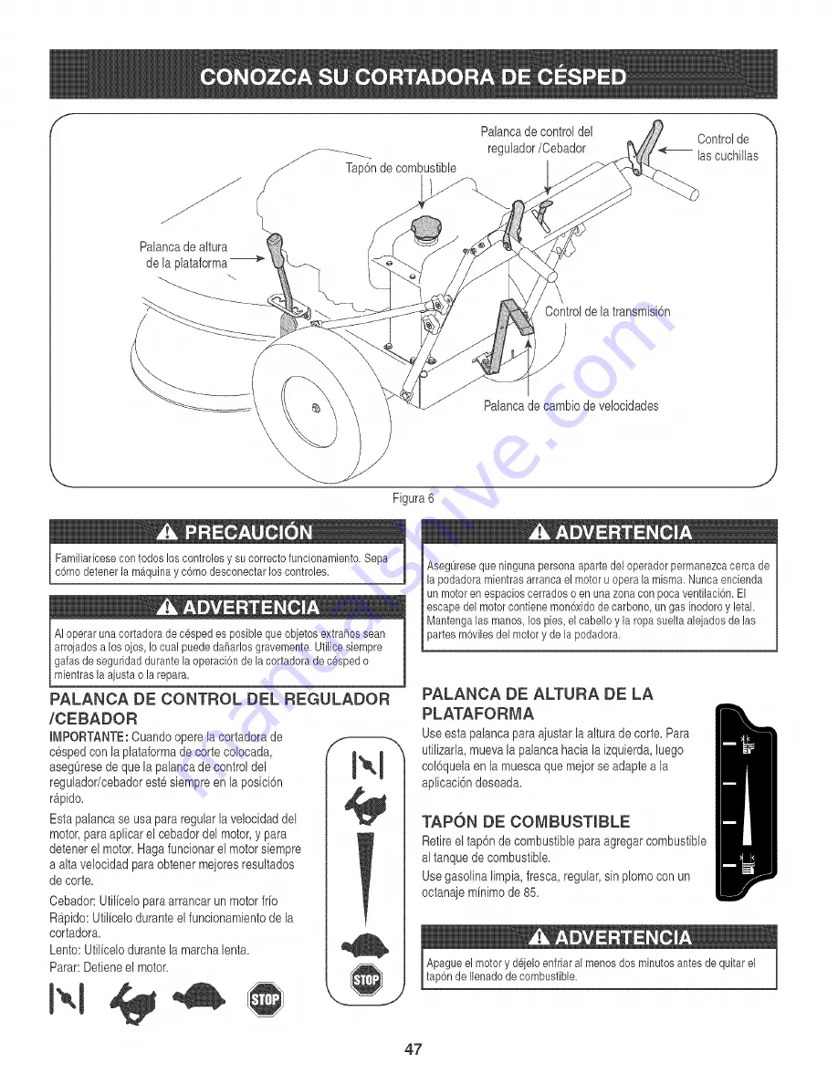 Craftsman 247.889330 Operator'S Manual Download Page 47