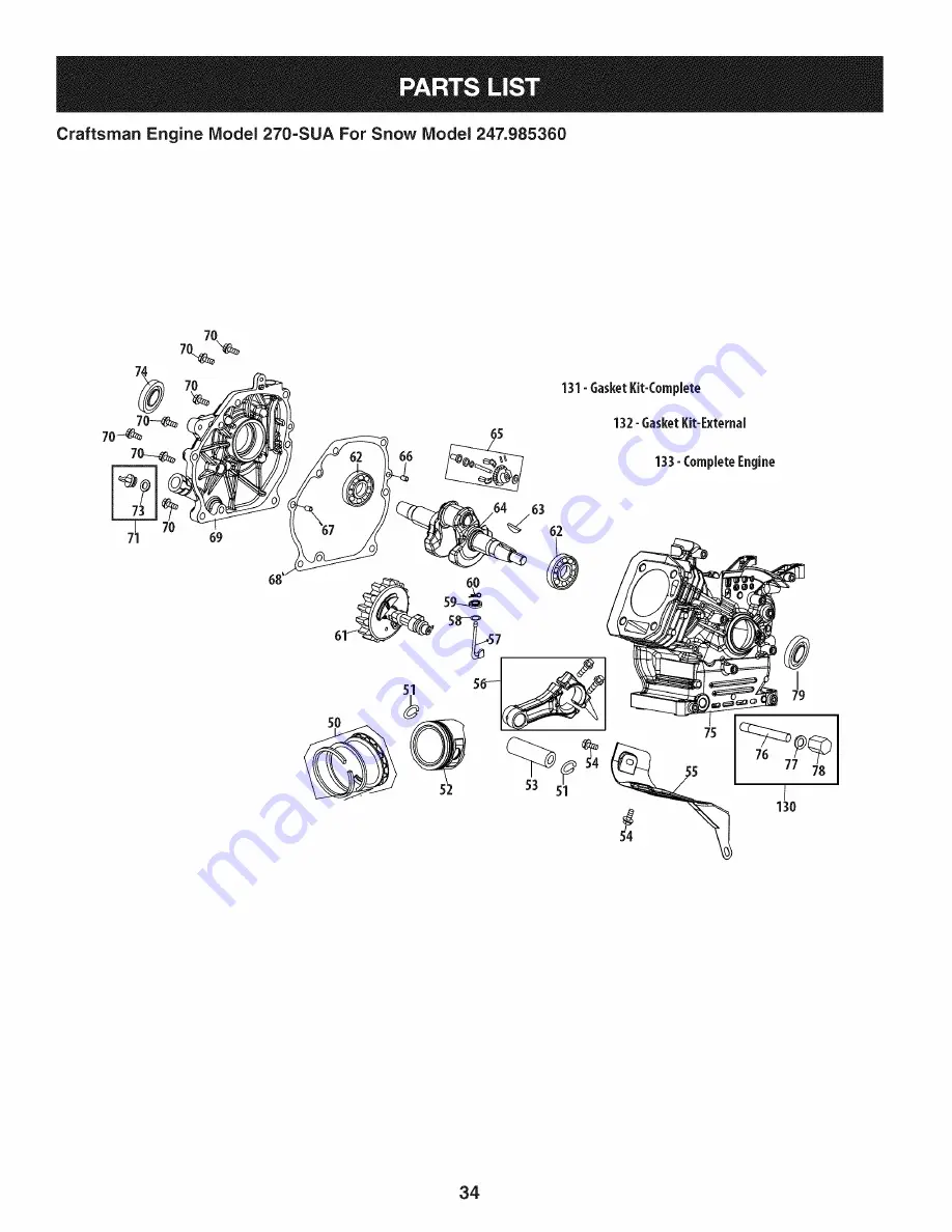 Craftsman 247.985360 Скачать руководство пользователя страница 34