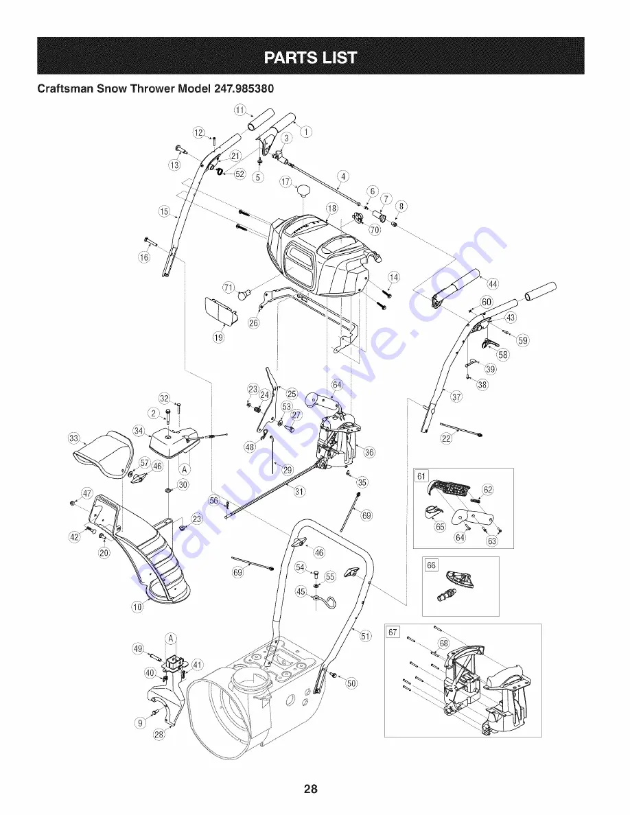 Craftsman 247.985380 Скачать руководство пользователя страница 28