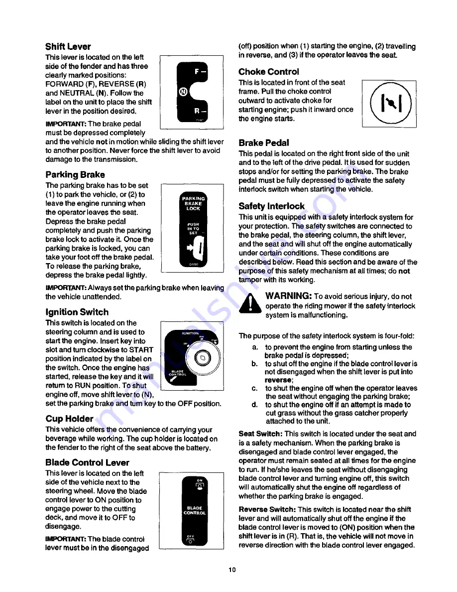 Craftsman 247 Owner'S Manual Download Page 10