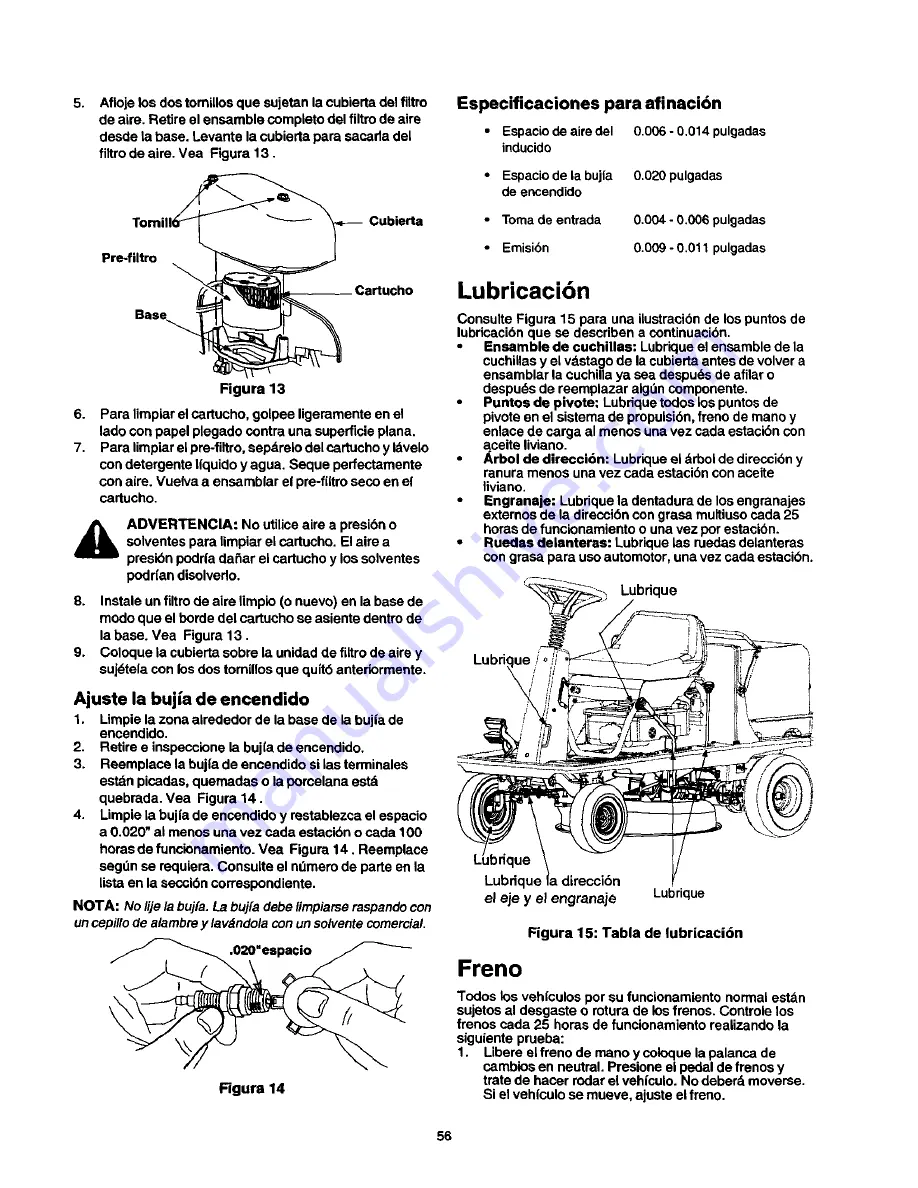 Craftsman 247 Скачать руководство пользователя страница 56