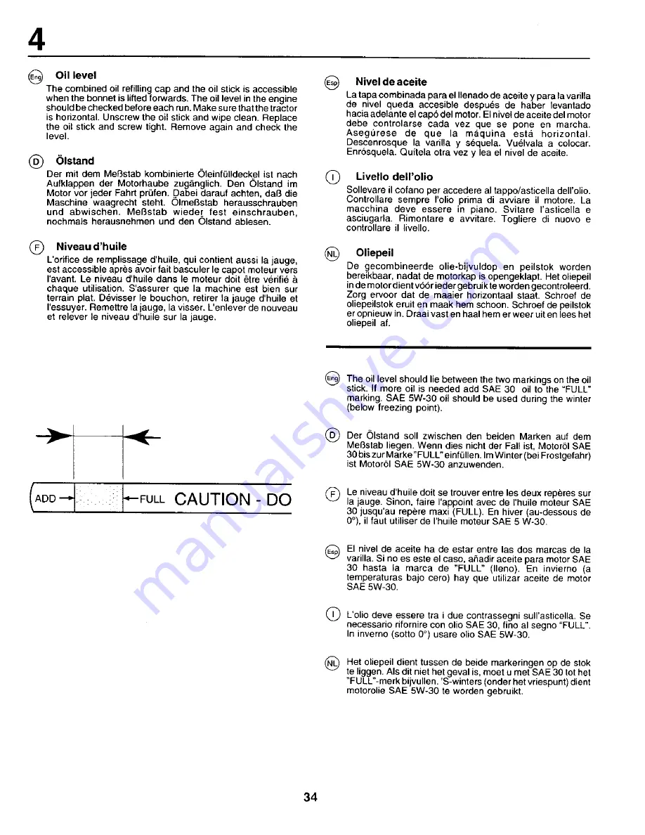 Craftsman 25037 Instruction Manual Download Page 34