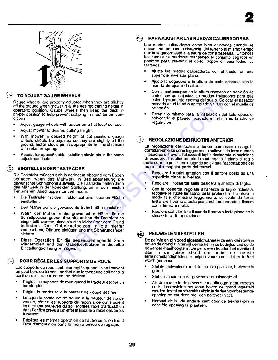 Craftsman 25112 Instruction Manual Download Page 29