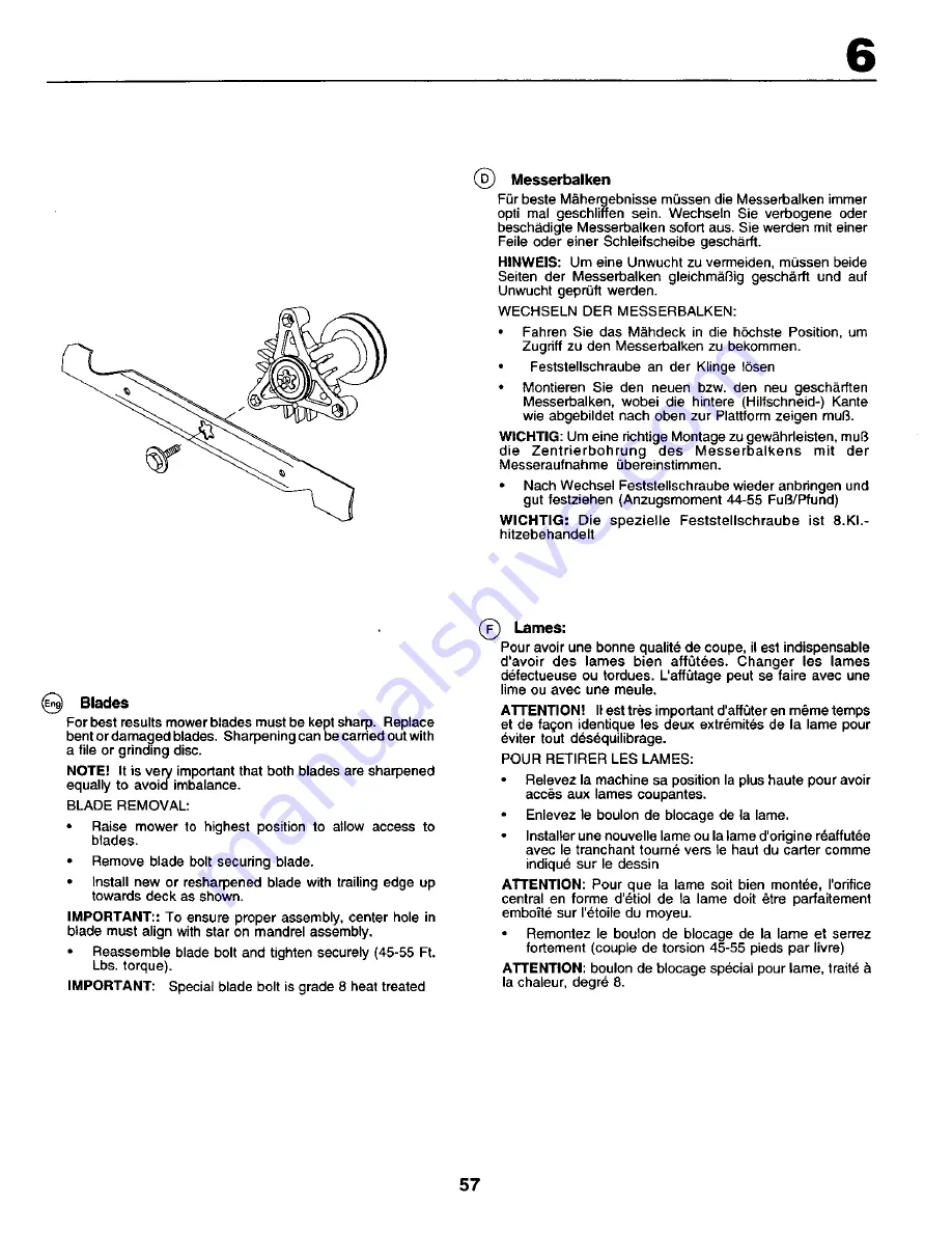 Craftsman 25112 Скачать руководство пользователя страница 57