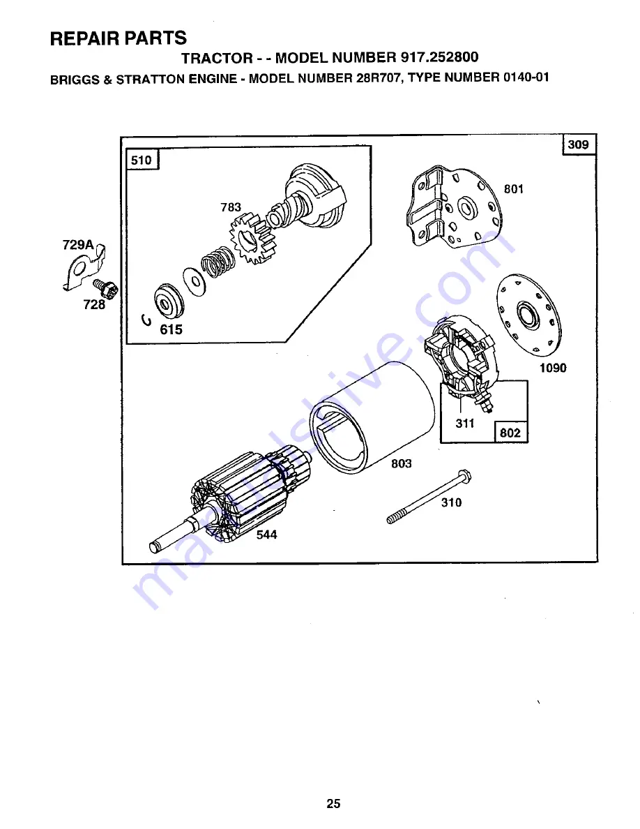 Craftsman 252800 Скачать руководство пользователя страница 23