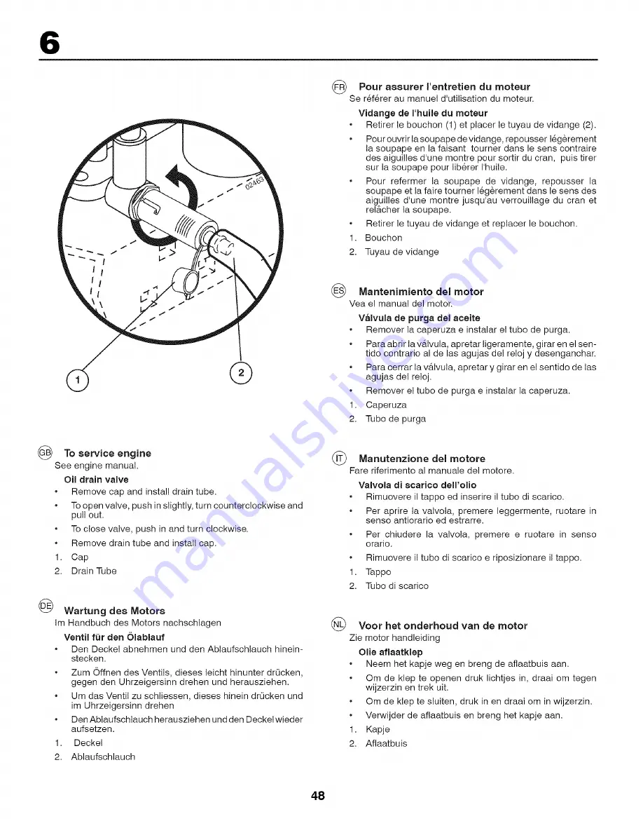 Craftsman 25310 Instruction Manual Download Page 48