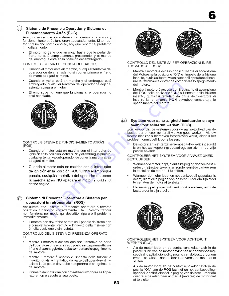 Craftsman 25310 Instruction Manual Download Page 53