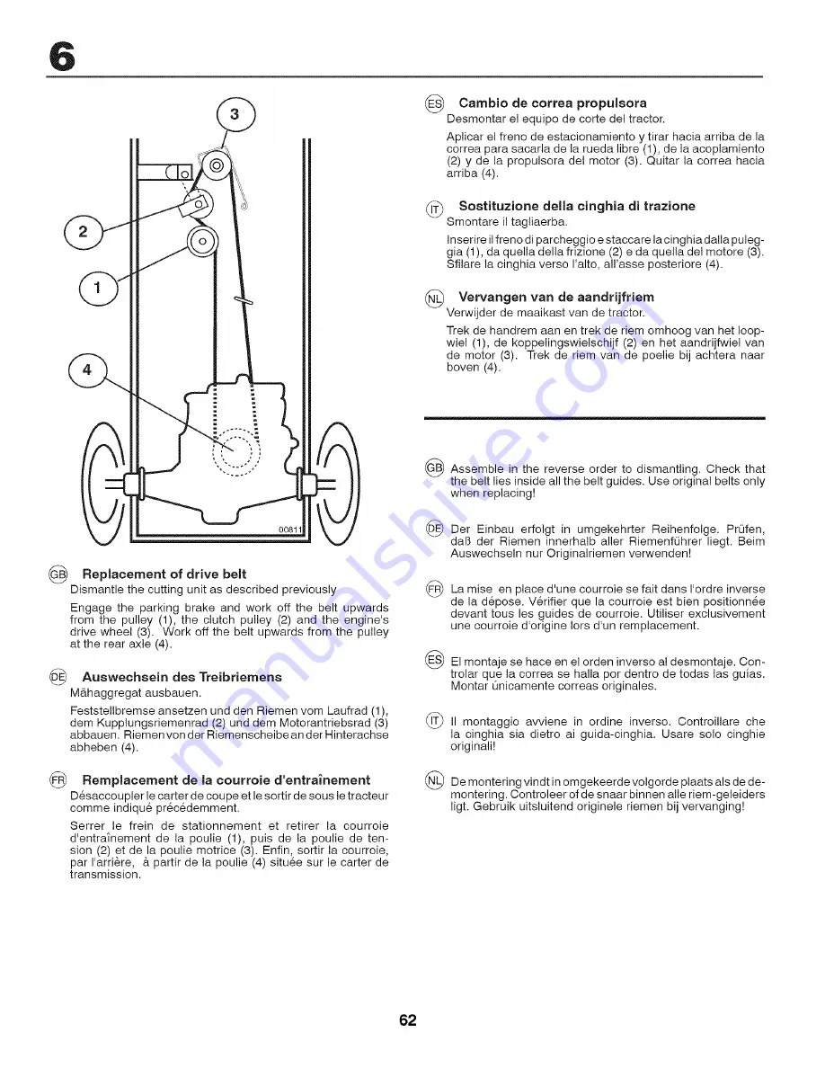 Craftsman 25310 Скачать руководство пользователя страница 62