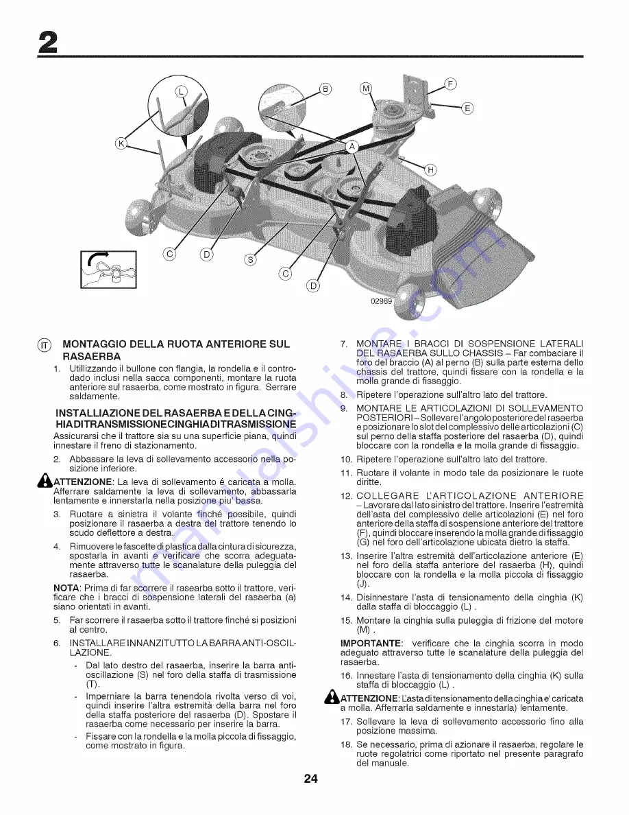 Craftsman 25317 Instruction Manual Download Page 24