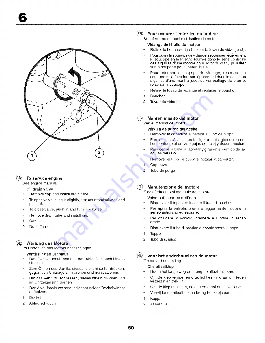 Craftsman 25324 Instruction Manual Download Page 50