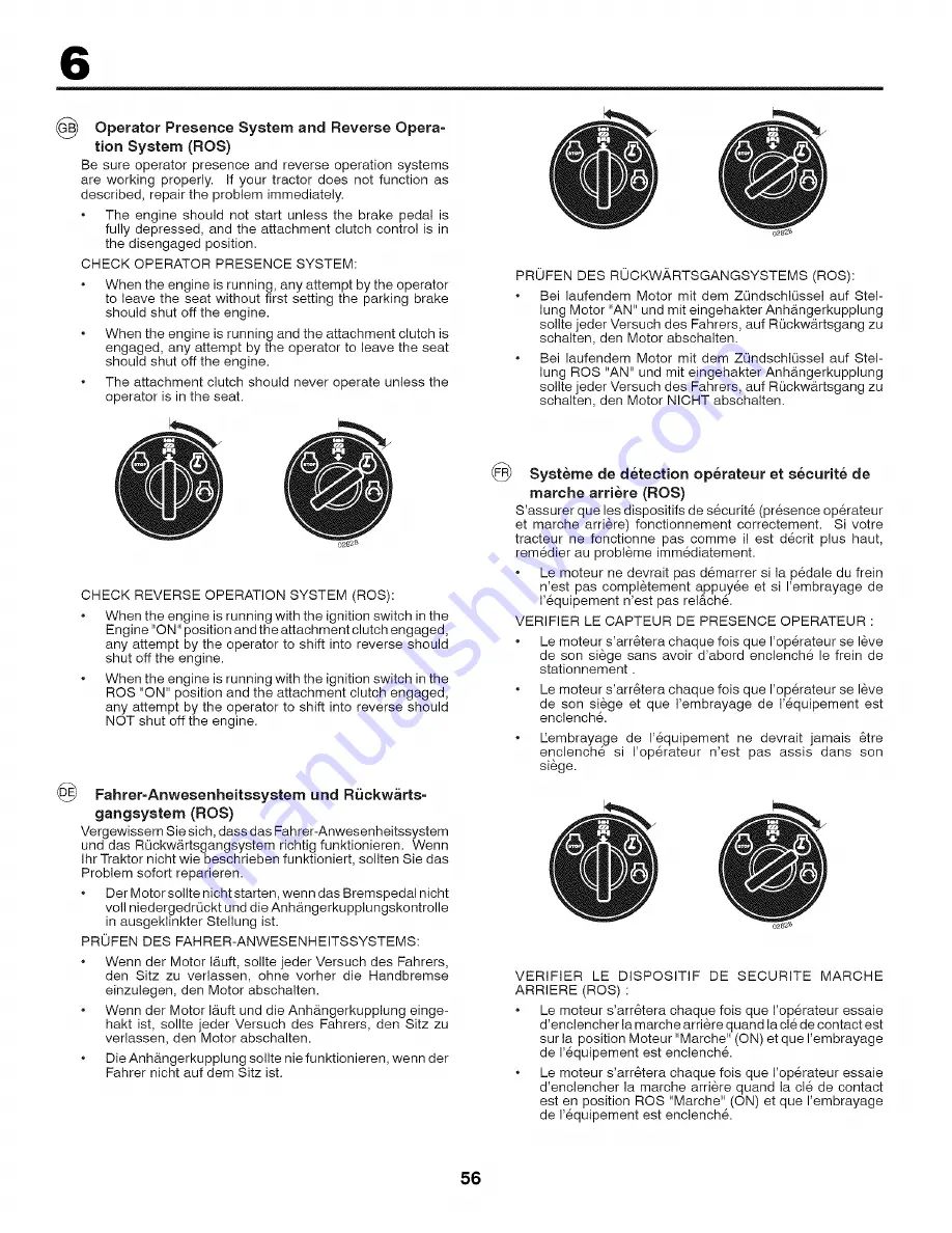 Craftsman 25324 Instruction Manual Download Page 56