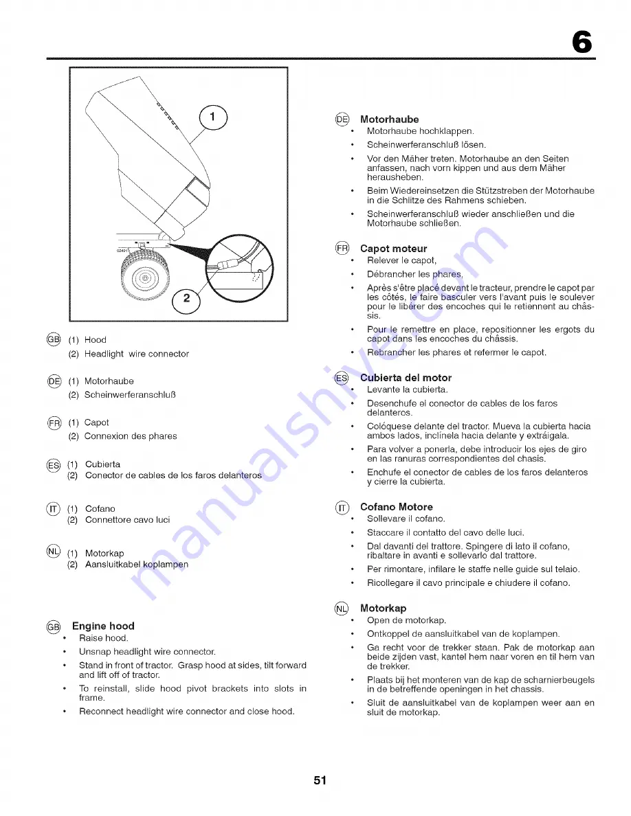 Craftsman 25326 Instruction Manual Download Page 51