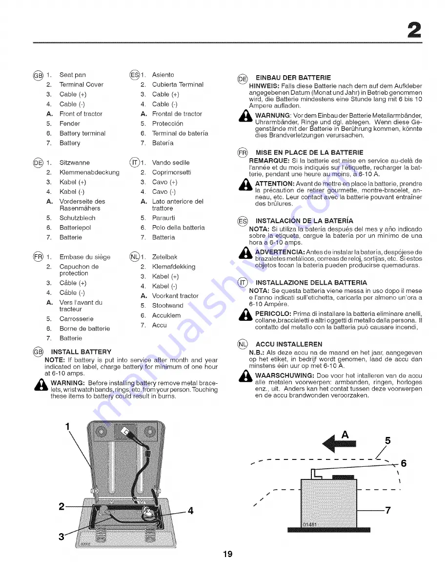 Craftsman 25328 Instruction Manual Download Page 19