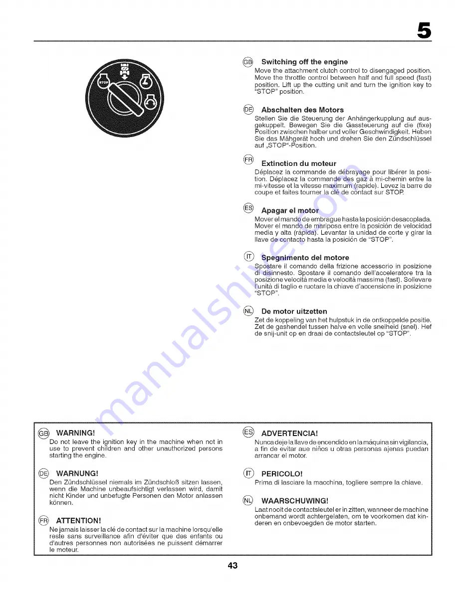 Craftsman 25328 Instruction Manual Download Page 43