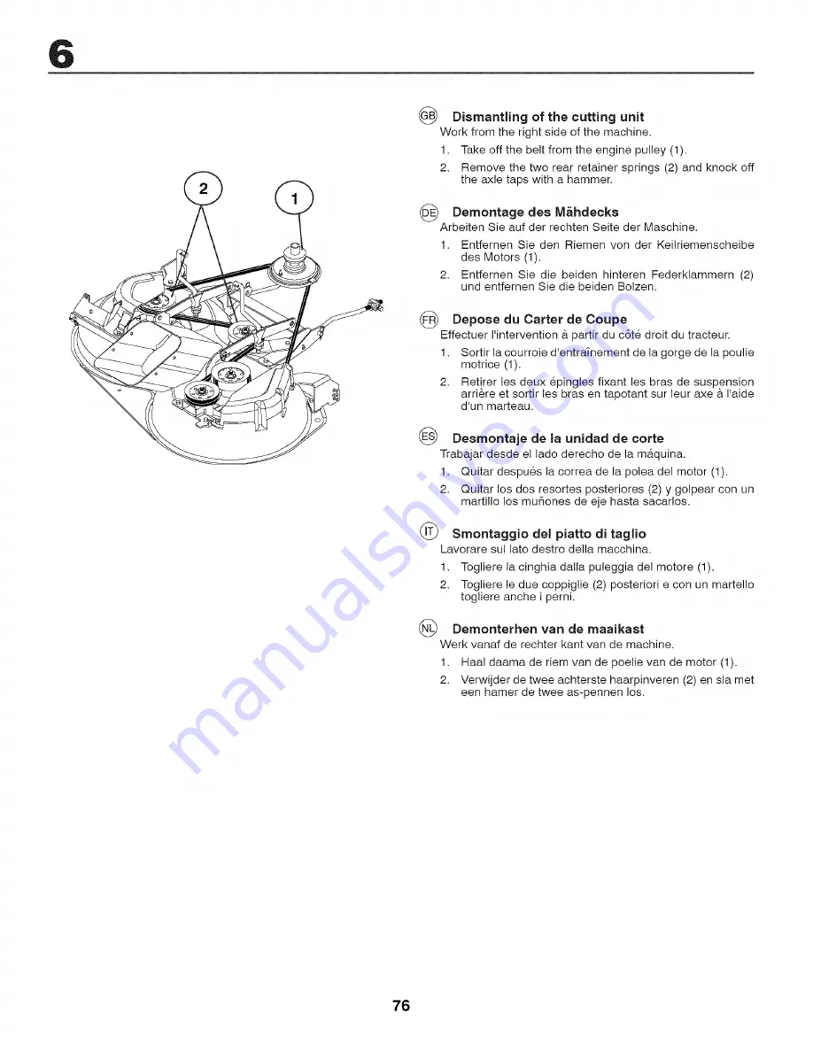 Craftsman 25331 Скачать руководство пользователя страница 76