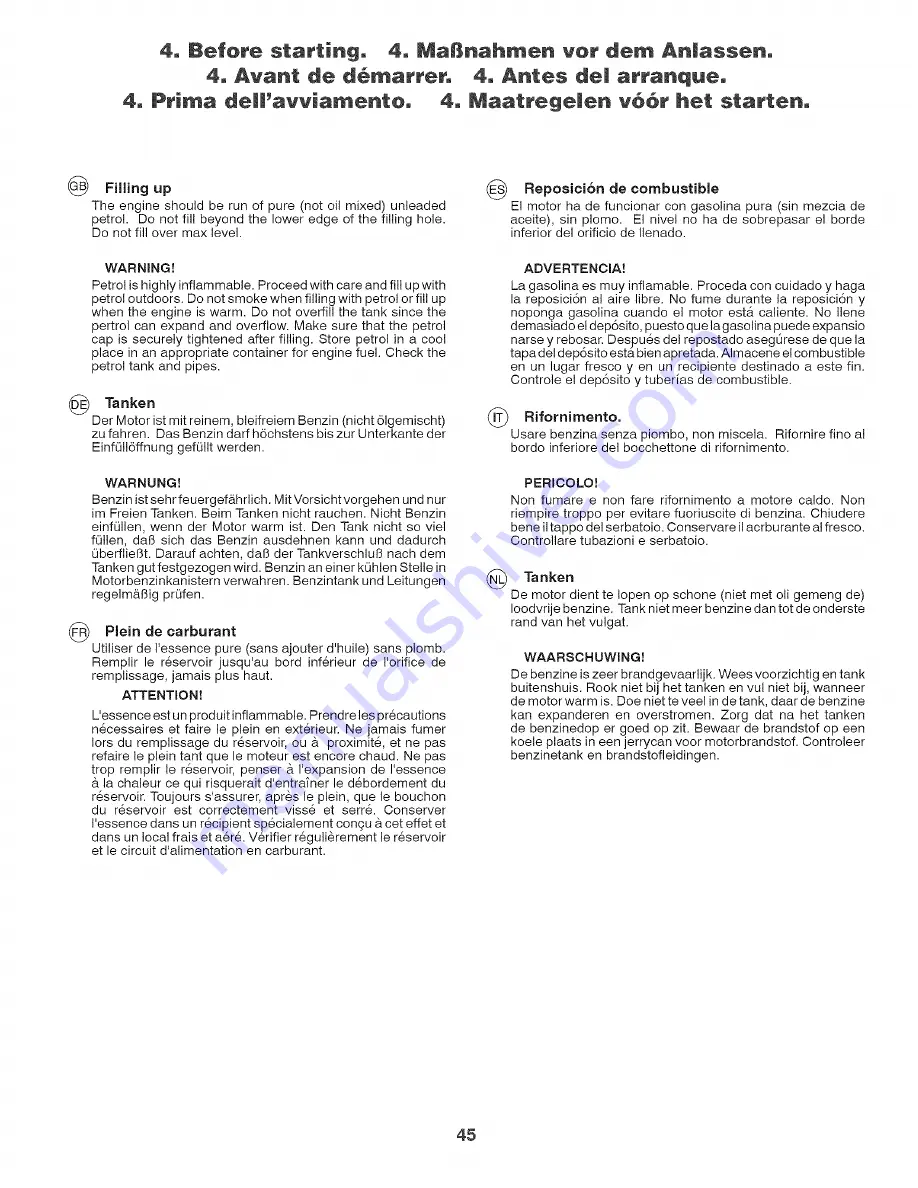 Craftsman 25333 Instruction Manual Download Page 45