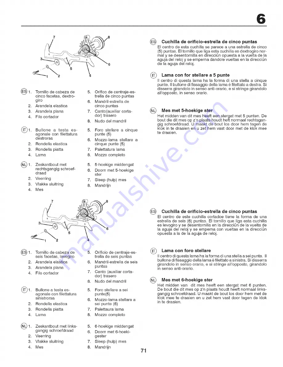 Craftsman 25333 Instruction Manual Download Page 71