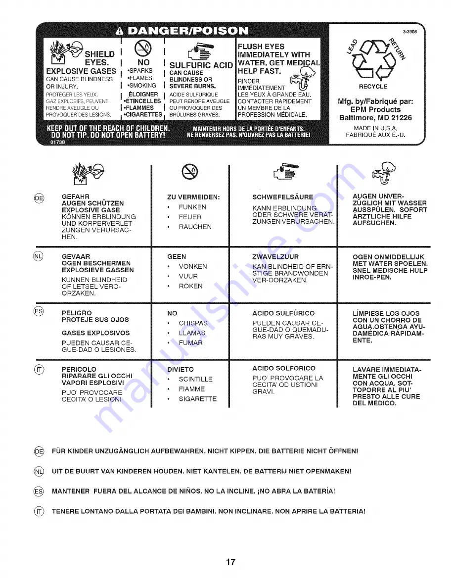 Craftsman 25334 Instruction Manual Download Page 17