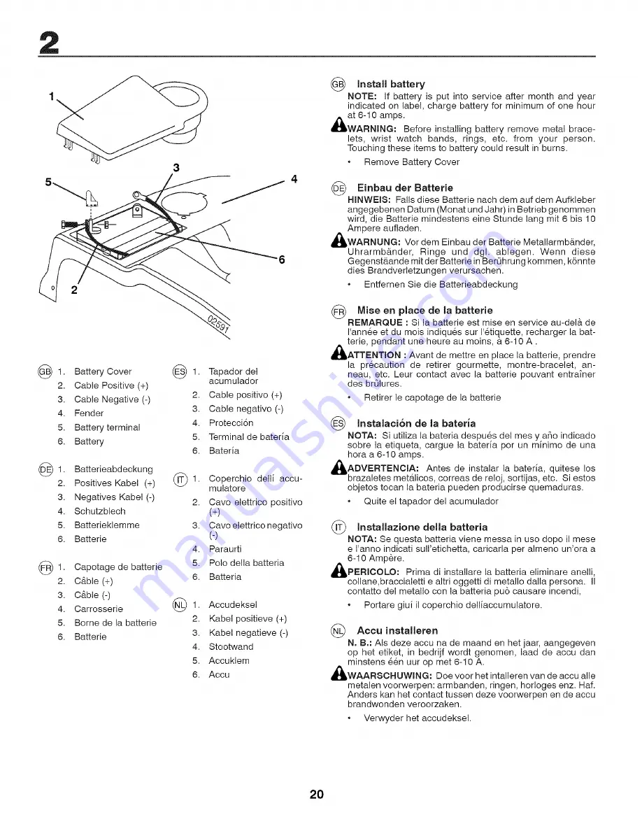 Craftsman 25335 Скачать руководство пользователя страница 20