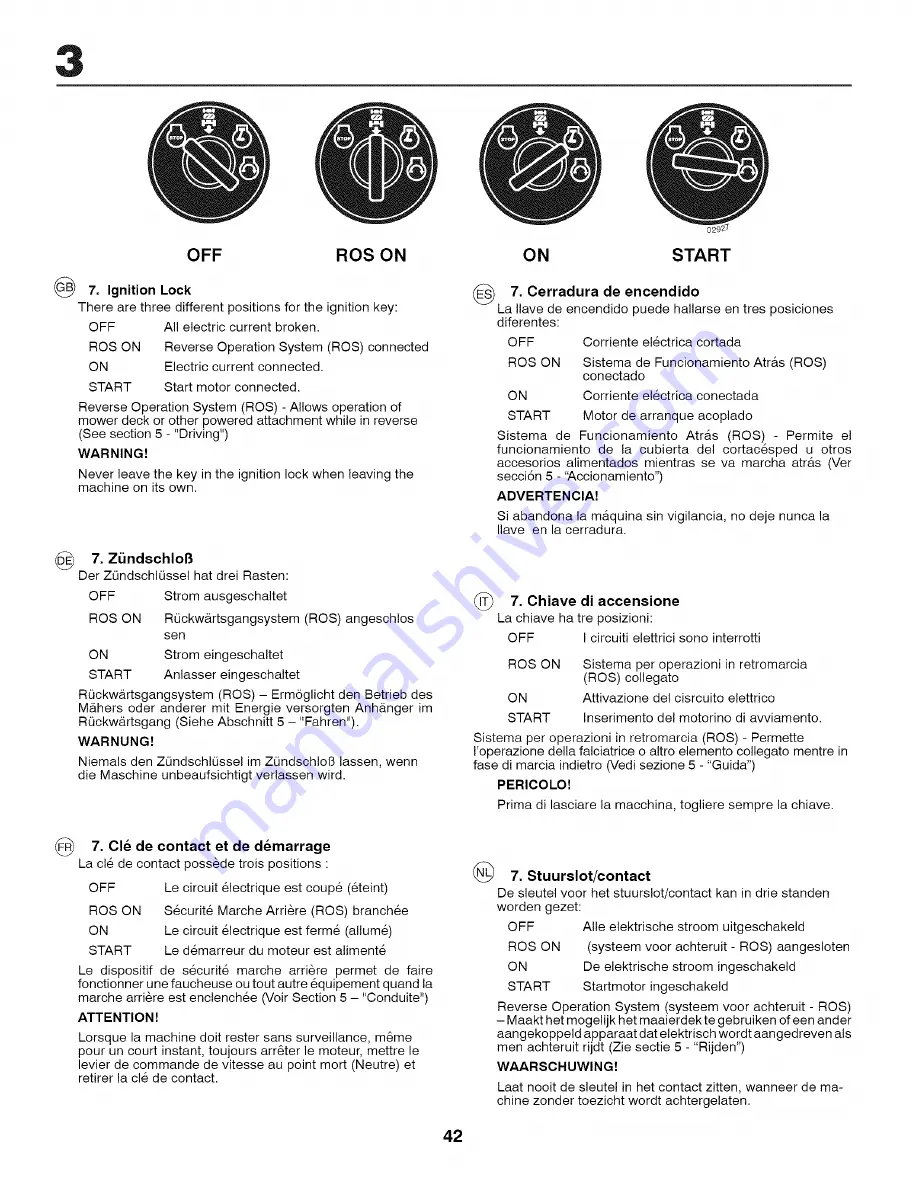 Craftsman 25336 Instruction Manual Download Page 42