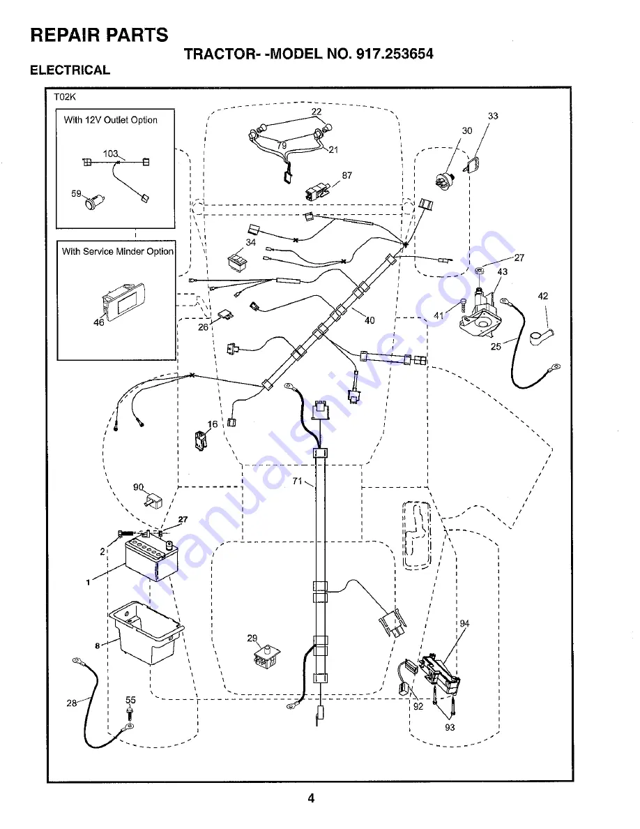 Craftsman 253654 Скачать руководство пользователя страница 4