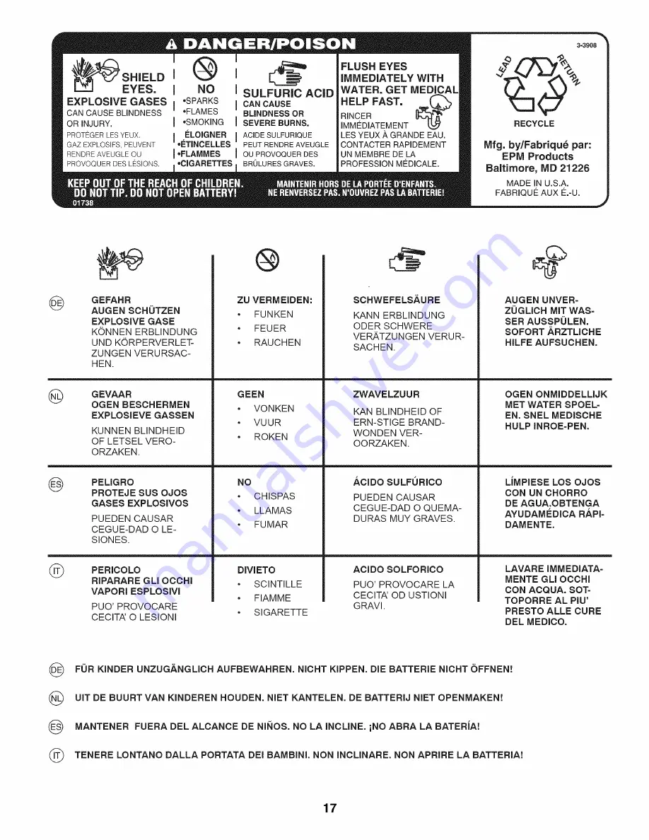 Craftsman 25366 Instruction Manual Download Page 17