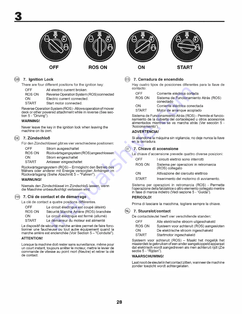 Craftsman 25366 Instruction Manual Download Page 28