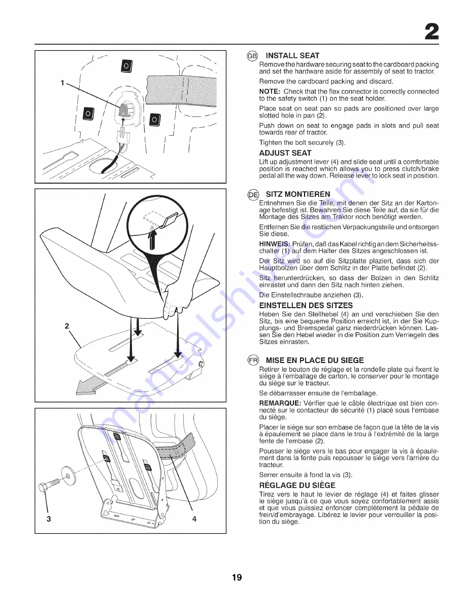 Craftsman 25369 Скачать руководство пользователя страница 19