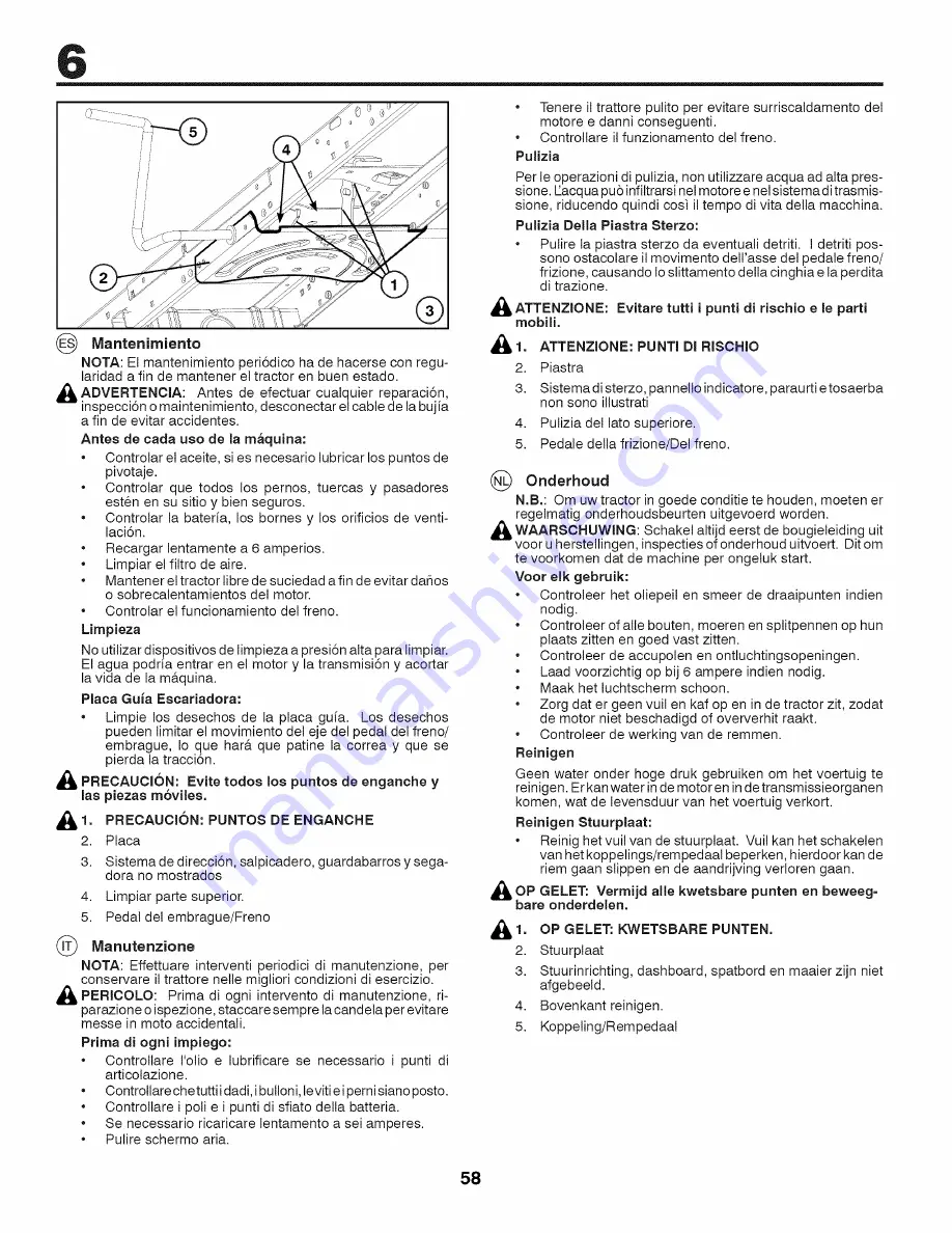 Craftsman 25370 Instruction Manual Download Page 58