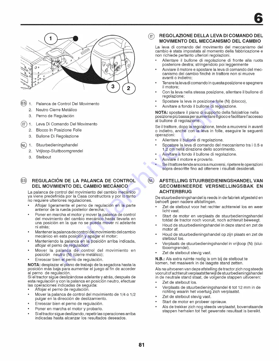 Craftsman 25375 Instruction Manual Download Page 81