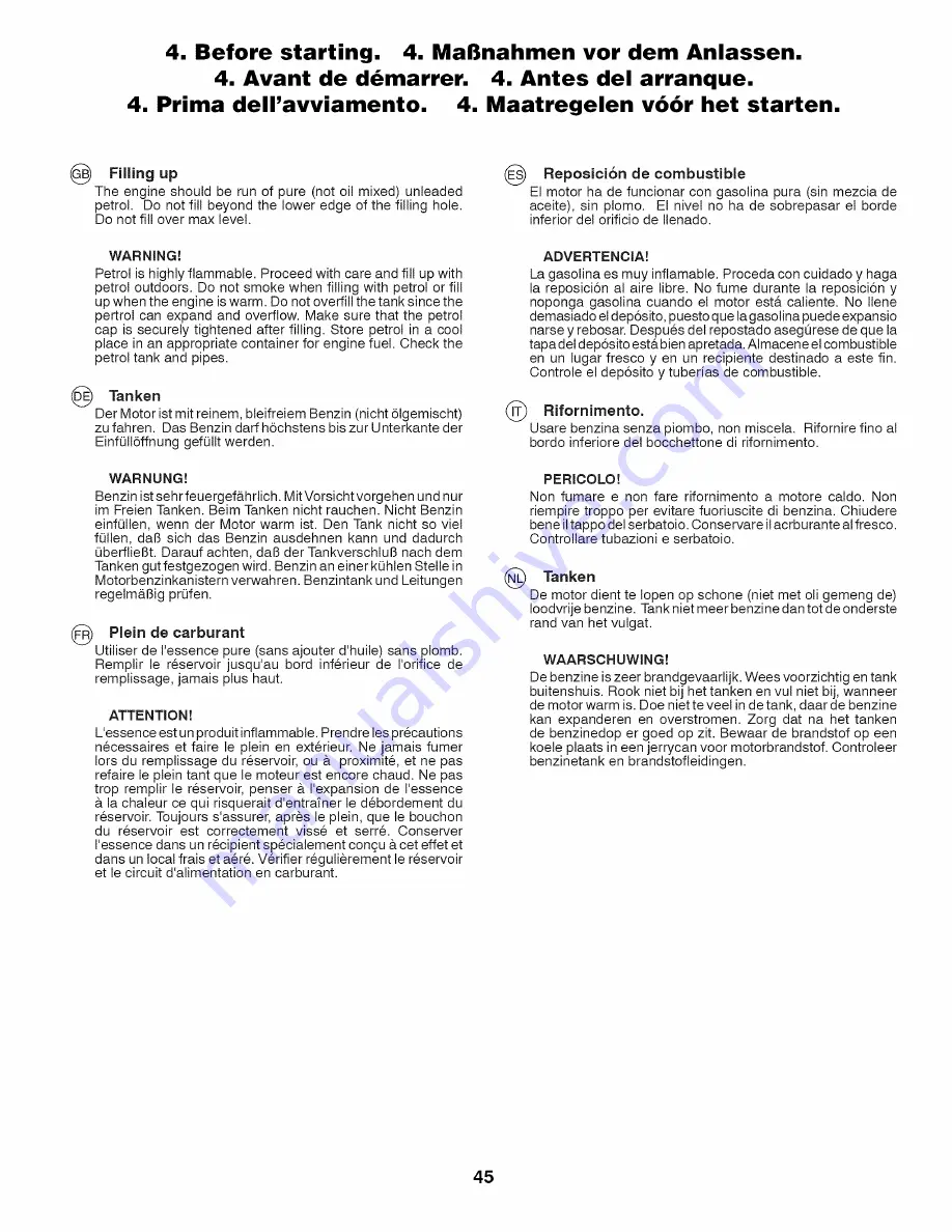 Craftsman 25375 Instruction Manual Download Page 133