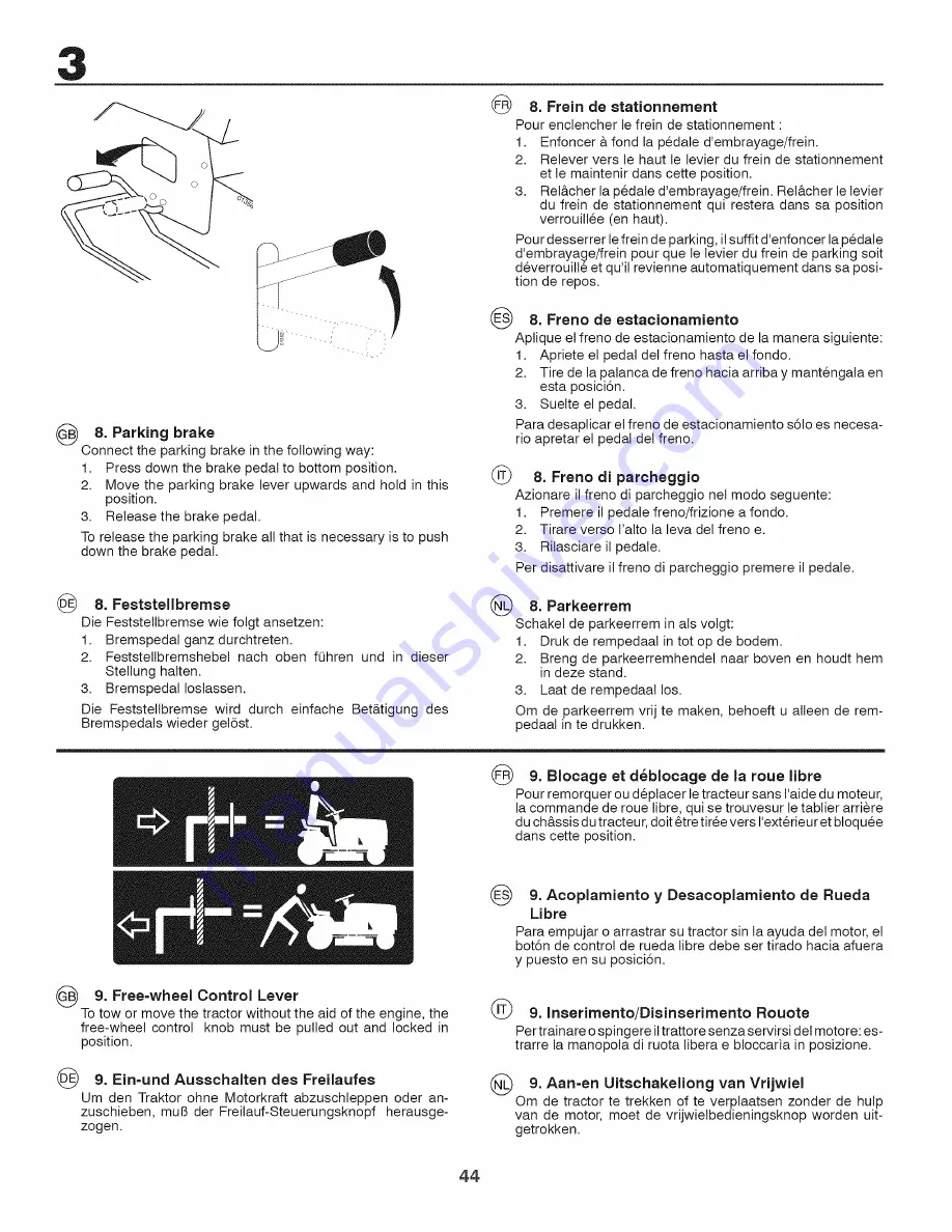 Craftsman 25409 Instruction Manual Download Page 44