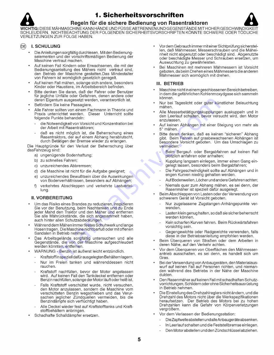 Craftsman 25415 Instruction Manual Download Page 5