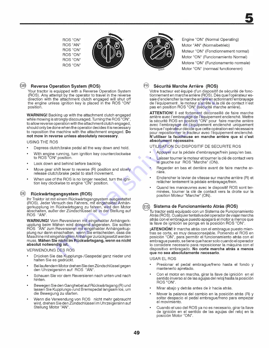 Craftsman 25415 Instruction Manual Download Page 49