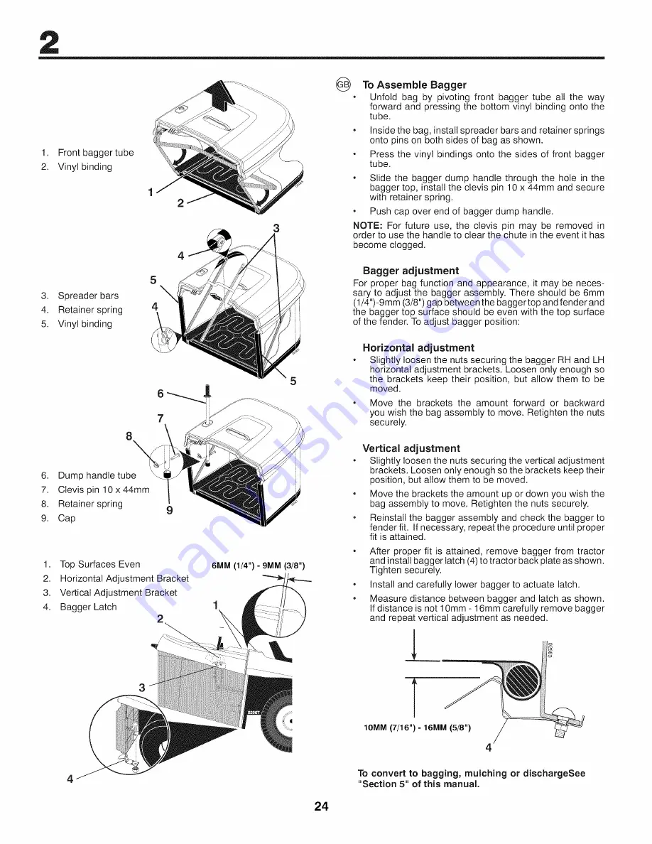 Craftsman 25416 Instruction Manual Download Page 24